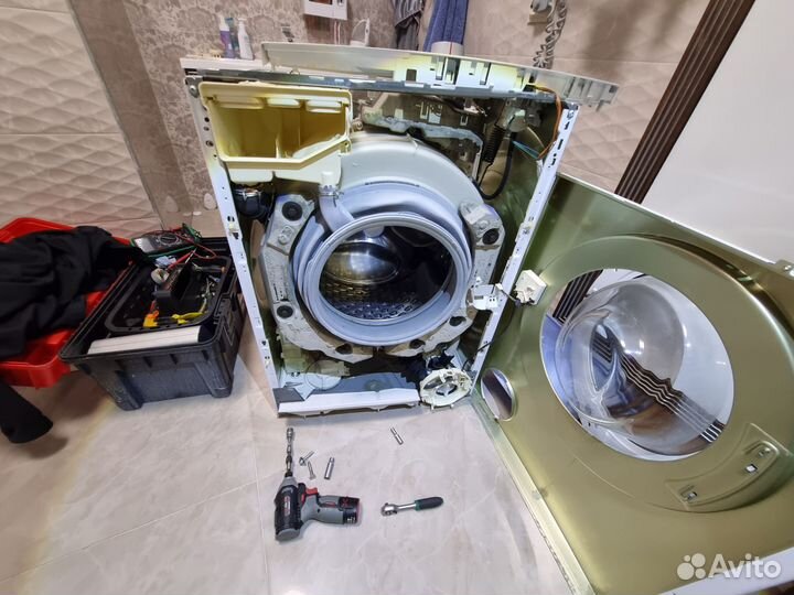 Замена подшипников в стиральной машине