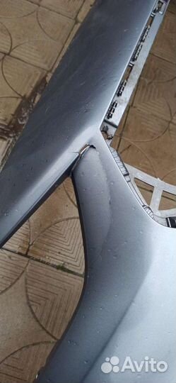 Бампер на hyundai solaris