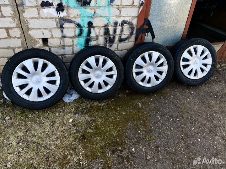 Комплект колёс r15 4x114.3 dia67.1