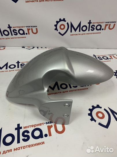 Крыло переднее серебристое Racer Lupus, Mantis, YB