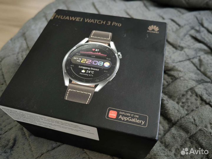 Смарт часы huawei watch 3 pro