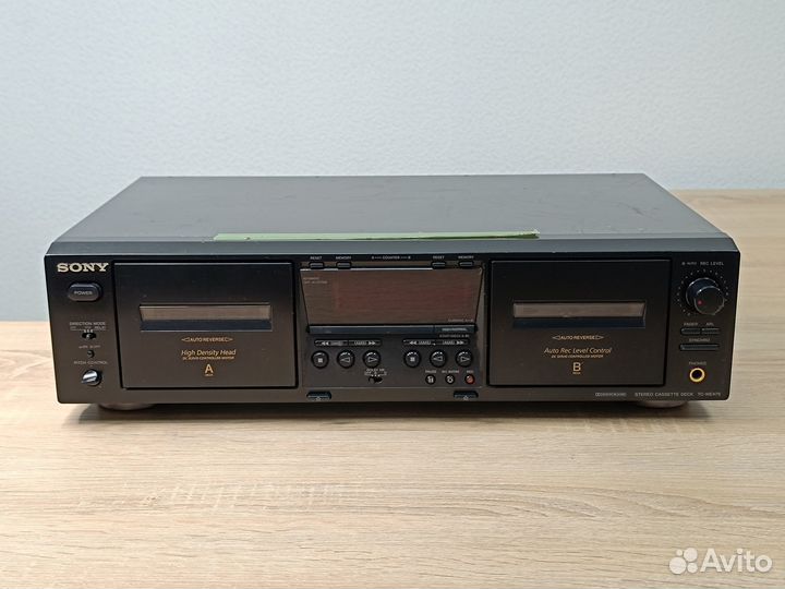 Деко Sony TC-WE475 магнитофон+касссеты 55шт