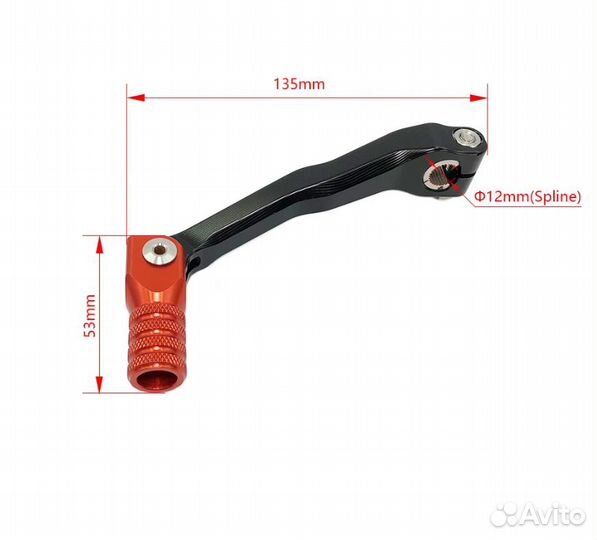 Рычаг кпп MT250 DT230 GR7/8 250 2t lanza 093004