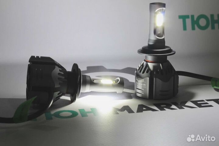 Светодиодные A6 LED лампы H7 Sal-man