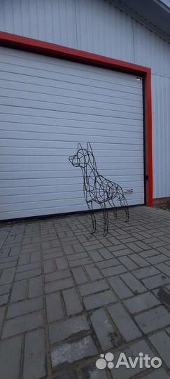 Животные из проволоки. Топиарий