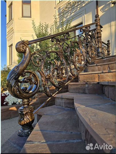 Художественная ковка, литье, перила