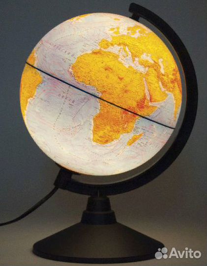 Глобус физический globen 
