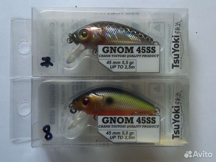 Воблер Tsu Yoki. Gnom 45 ss