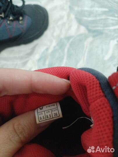 Ботинки зимние детские 26