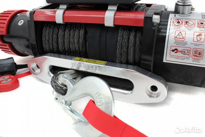 Лебедка автомобильная УАЗ 12В 12000 lbs (5448 кг)