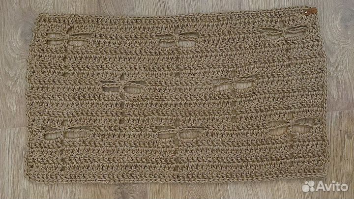 Коврик из джута «Стрекоза»