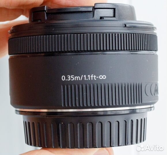 Объектив canon ef 50mm f1.8 stm