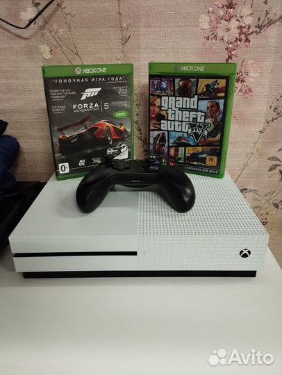 Xbox One s 1tb с играми