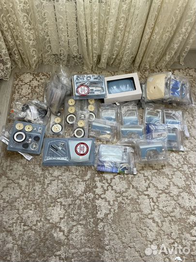 Волга газ 21, УАЗ 469 масштаб 1:8