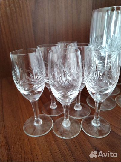 Стопки, фужеры