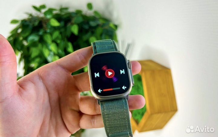 Apple watch Ultra (яблоко при включении)