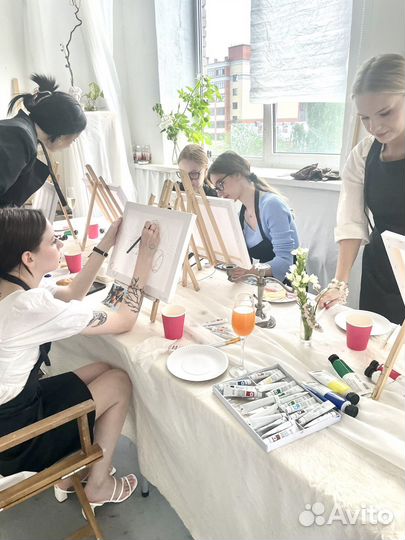 Мастер-класс по живописи Арт-встречи
