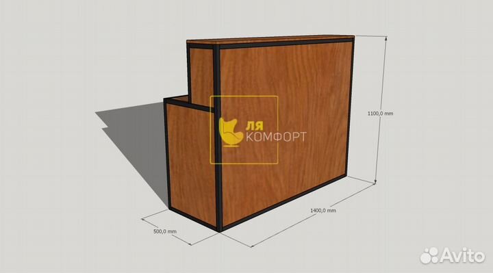 Стойка ресепш для салона