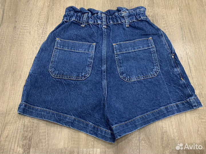Джинсовые шорты Zara,Stradivarius 40-42