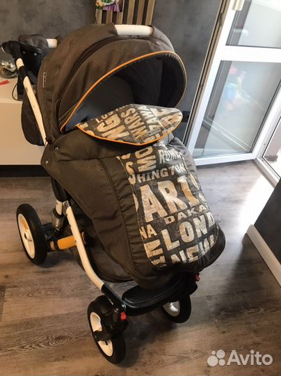 Коляска adamex 3 в 1 barletta