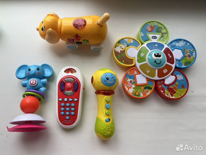 Музыкальные игрушки с батарейками