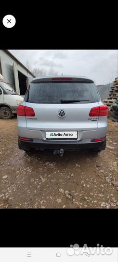 Volkswagen Tiguan 2.0 AT, 2012, 161 000 км