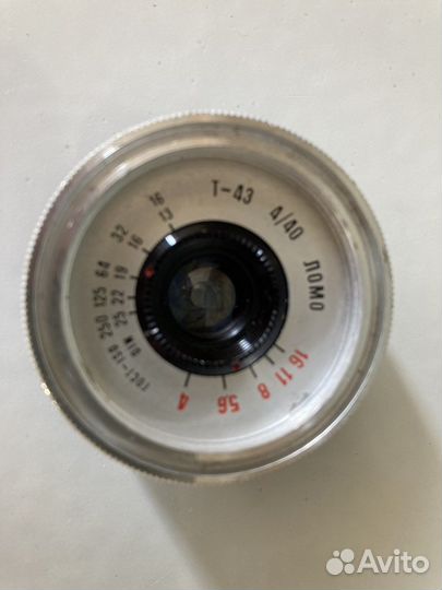 Объектив к фотоаппарату Смена 8 М СССР