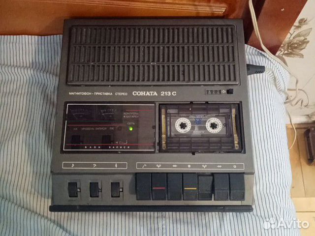 Магнитофон соната 213 с