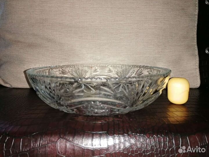 Салатники хрустальные СССР/ новый кувшин