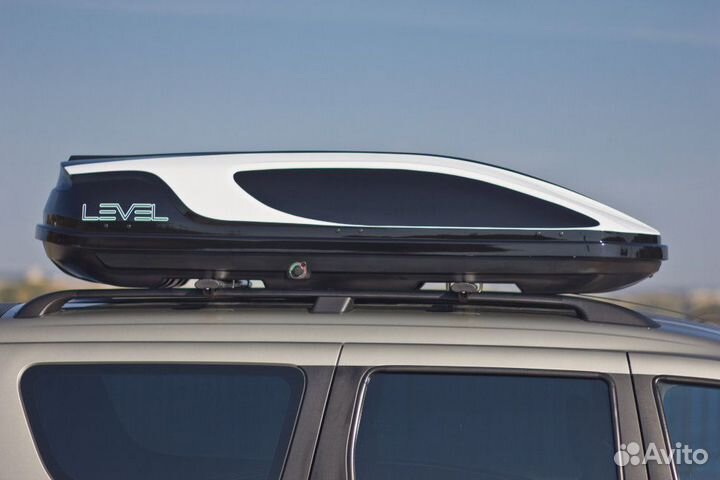 Автобокс Level 450 черно-белый двусторонний