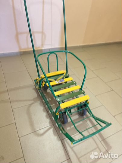 Санки на колесах