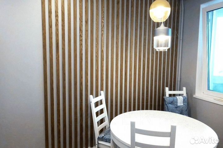 Декоративные рейки из дерева в квартиру