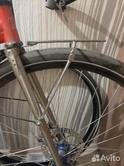 Багажник на велосипед передний