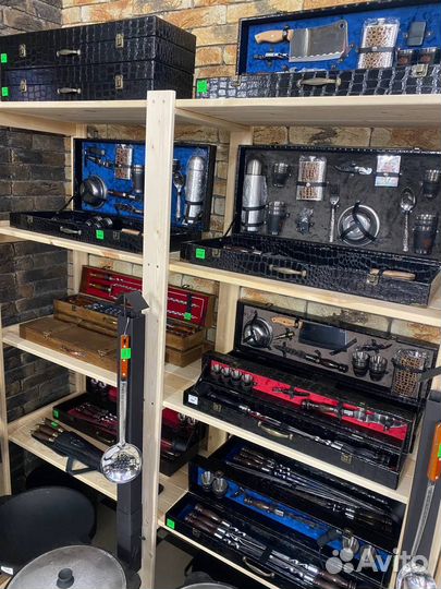 Набор шампуров барбекю в кейсе пикик