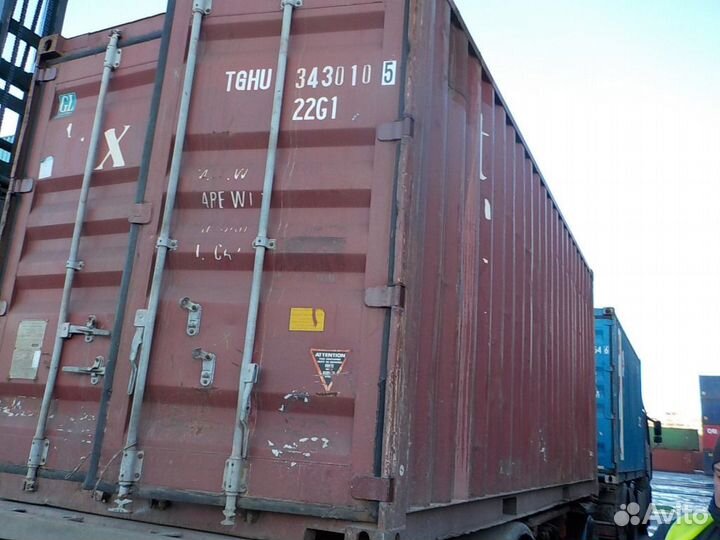Контейнер 20 футов б/у tghu3430105