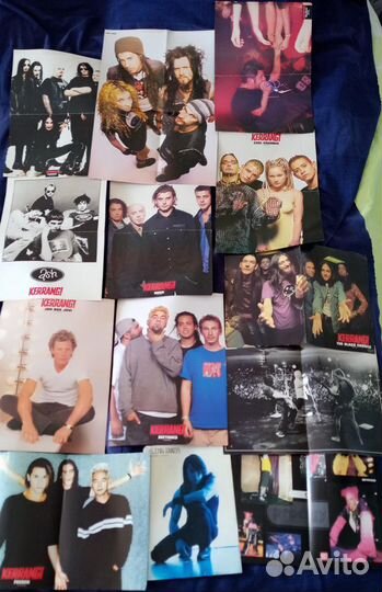Постеры Posters русских и западных рок-групп