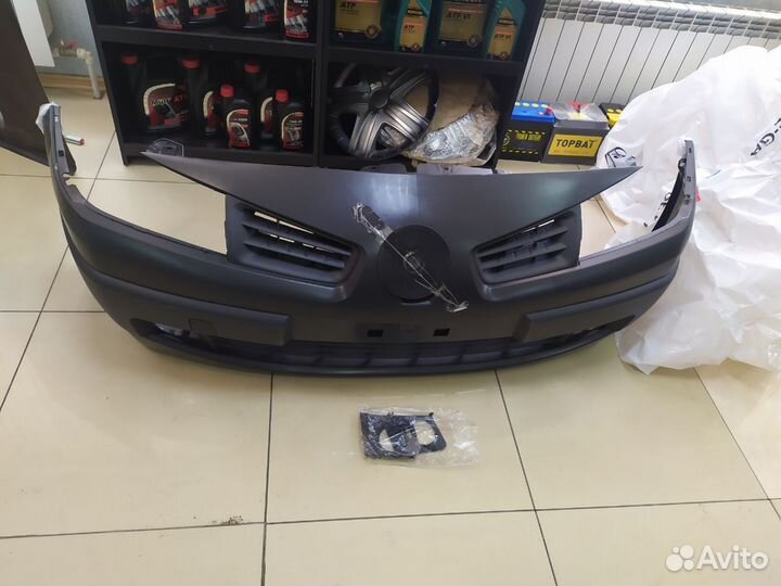 Бампер передний Renault Megane II рестайлинг