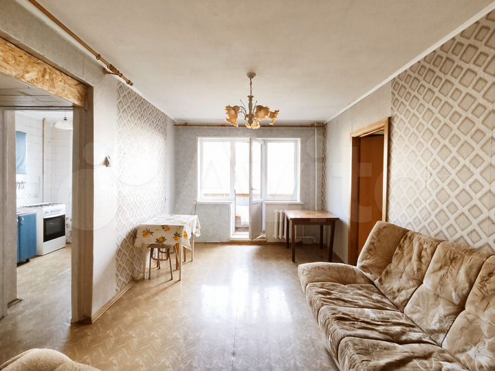 2-к. квартира, 47,4 м², 2/5 эт.