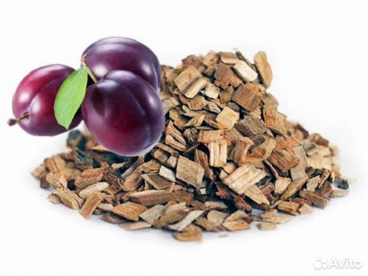 Щепа слива 0,5кг (фр. 6-12мм, вл. 10-12)