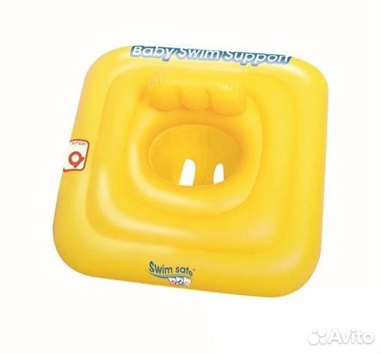 Плотик для плавания Swim Safe,c сиденьем и спинкой