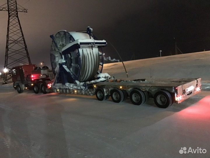 Перевозка негабарита тралом от 500км и от 500 кг