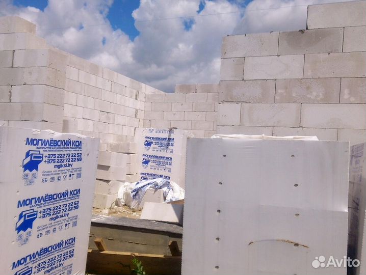 Газосиликатные блоки с доставкой за 1 день