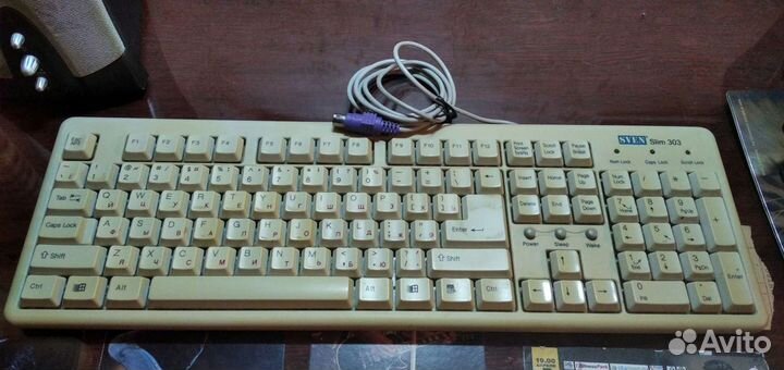 Клавиатура sven slim 303