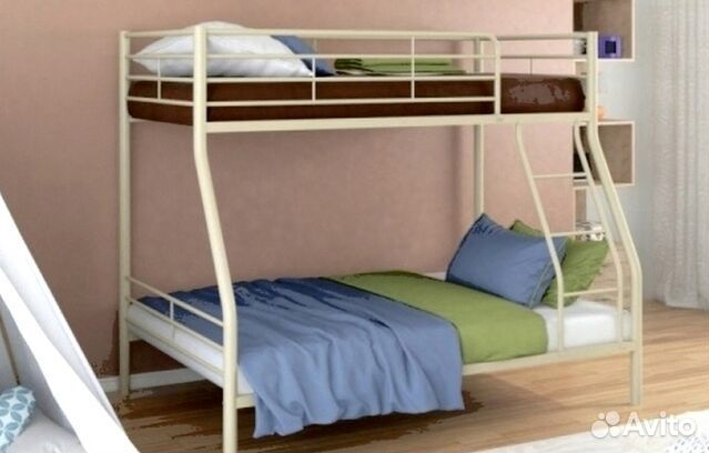 Детская кровать двухъярусная