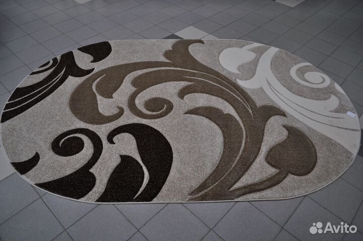 Ковер рельефный р-р : 2.0х3.0 (№ 28814 о) новый
