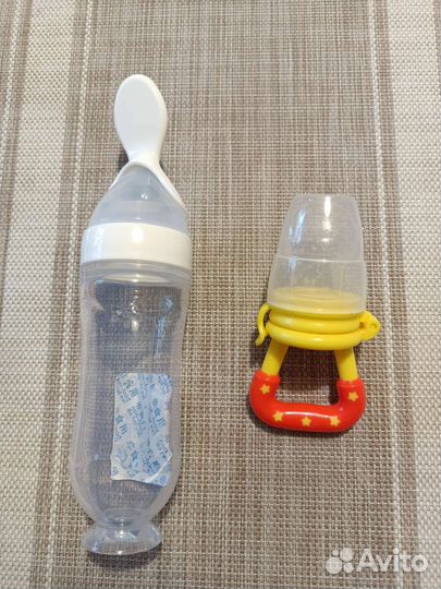 Ниблер и ложка-бутылочка для прикорма