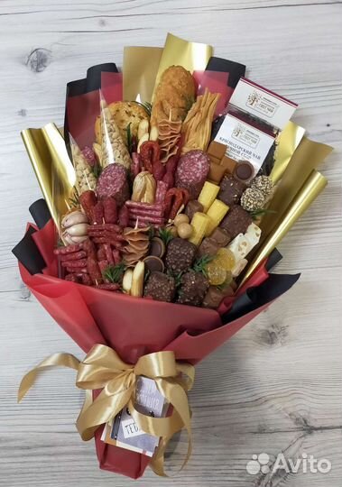 Мужские букеты съедобные