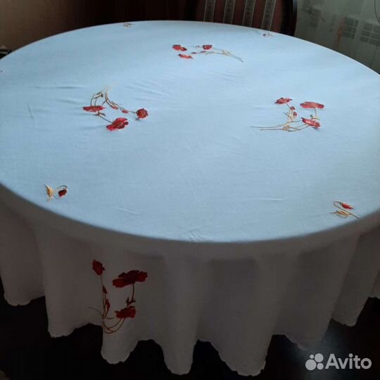 Скатерти лен Греция -160 см, хлопок Италия 240165