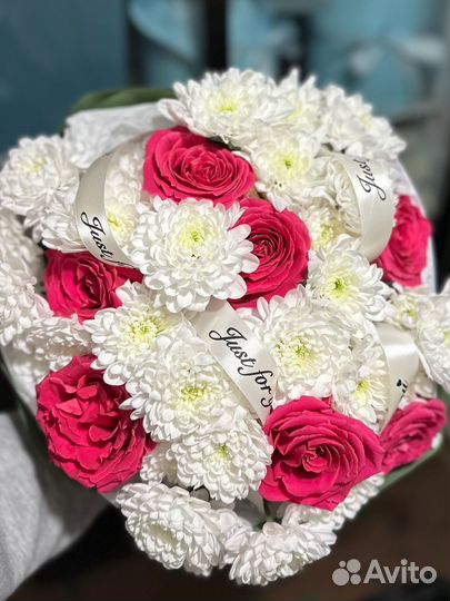 Букеты из живых роз в наличии