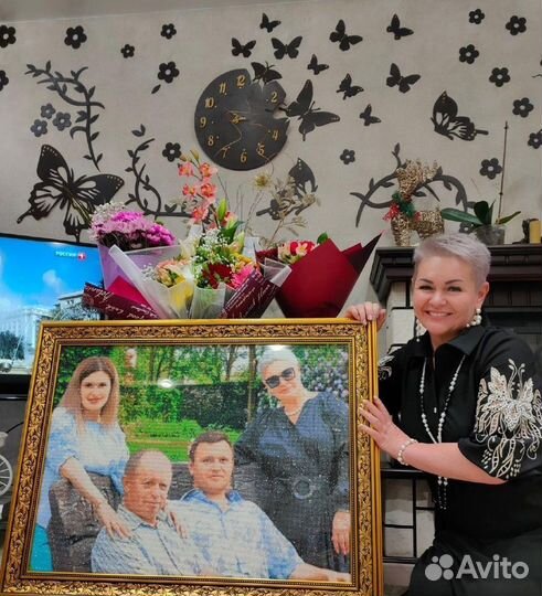 Наборы алмазной мозаики по вашим фото